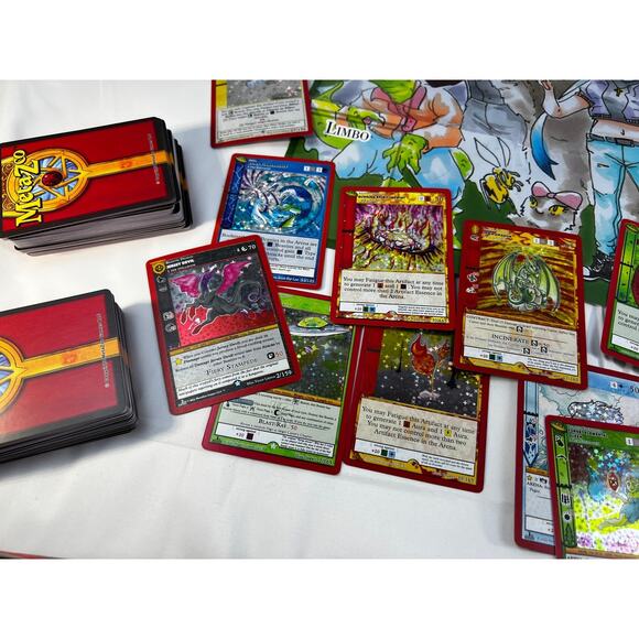 Huge Metazoo Collectible Card Lot Wilderness 1st /2nd Ed Map Stickers 300+ Cards - Picture 4 of 16